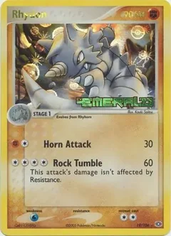 Rhydon Reverse Holo 19