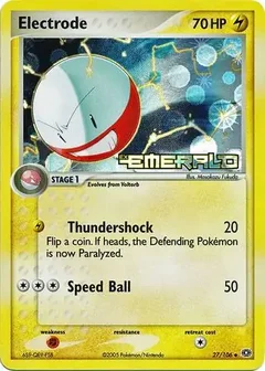 Electrode Reverse Holo 27