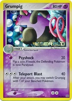 Grumpig Reverse Holo 29