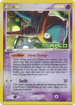 Deoxys Reverse Holo 2