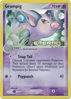 Grumpig Reverse Holo 30
