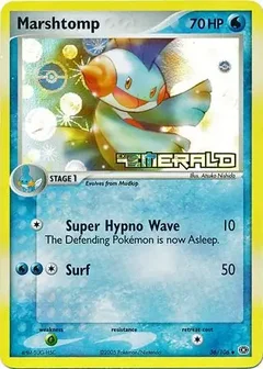 Marshtomp Reverse Holo 36