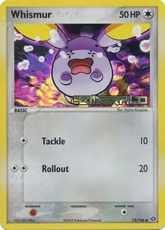 Whismur Reverse Holo 73