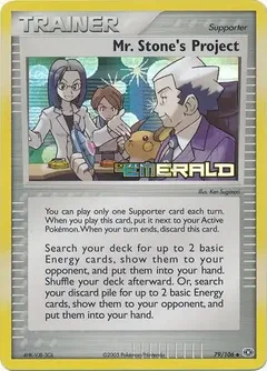 Mr. Stone's Project Reverse Holo 79