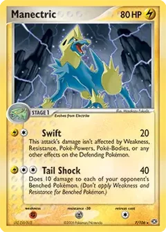 Manectric Holo 7
