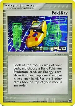 Pokenav Reverse Holo 81