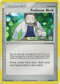 Professor Birch Reverse Holo 82