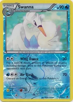 Swanna Reverse Holo 27