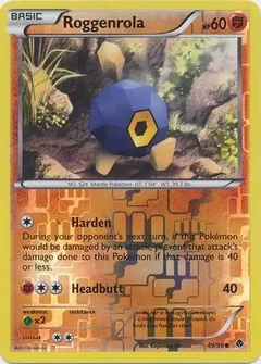 Roggenrola Reverse Holo 49