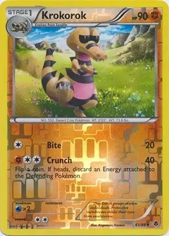 Krokorok Reverse Holo 61