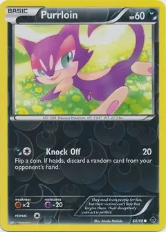 Purrloin Reverse Holo 64