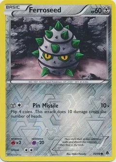 Ferroseed Reverse Holo 70