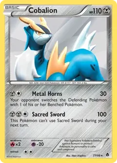 Cobalion Holo 77