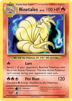 Ninetales Holo 15