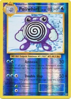 Poliwhirl Reverse Holo 24