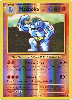 Machoke Reverse Holo 58