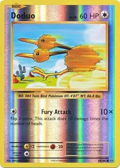 Doduo Reverse Holo 69