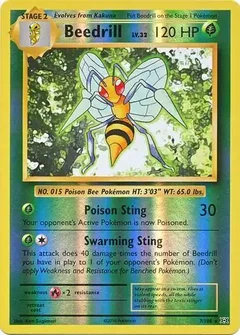 Beedrill Reverse Holo 7