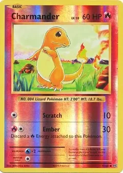 Charmander Reverse Holo 9