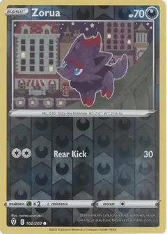 Zorua Reverse Holo 102