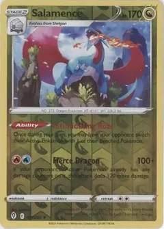 Salamence Reverse Holo 109