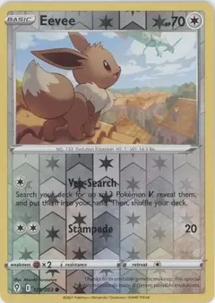 Eevee Reverse Holo 125