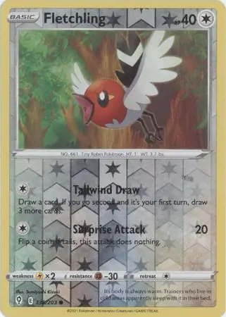 Fletchling Reverse Holo