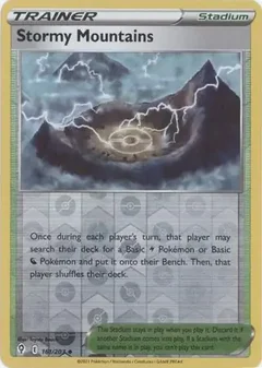 Stormy Mountains Reverse Holo 161