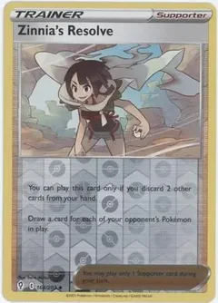 Zinnia's Resolve Reverse Holo 164
