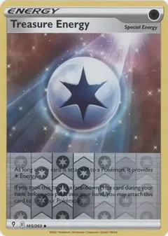 Treasure Energy Reverse Holo 165
