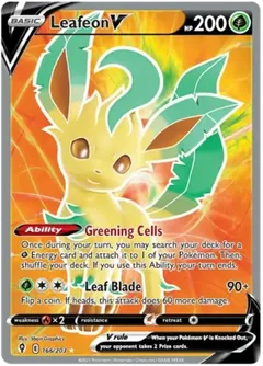 Leafeon V 166