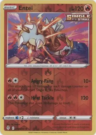 Entei Reverse Holo