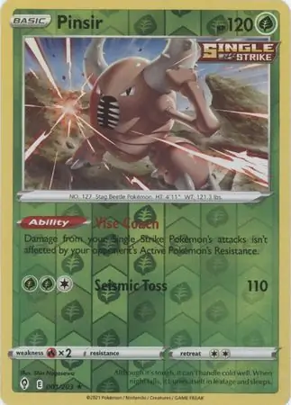 Pinsir Reverse Holo