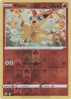 Victini Reverse Holo 020