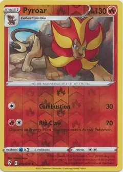 Pyroar Reverse Holo 023