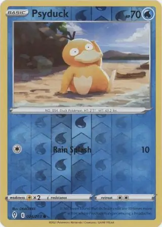 Psyduck Reverse Holo