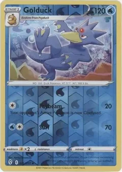 Golduck Reverse Holo 025