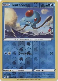 Tentacool Reverse Holo 026