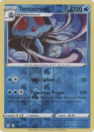 Tentacruel Reverse Holo