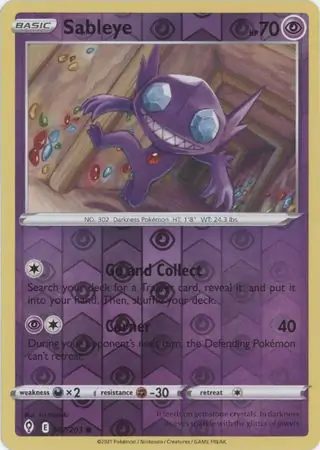 Sableye Reverse Holo