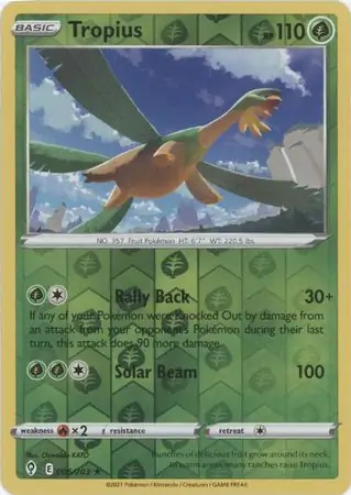 Tropius Reverse Holo