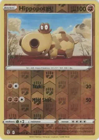 Hippopotas Reverse Holo