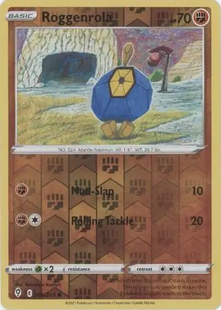 Roggenrola Reverse Holo