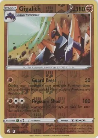 Gigalith Reverse Holo