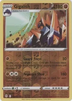 Gigalith Reverse Holo 088