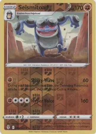 Seismitoad Reverse Holo
