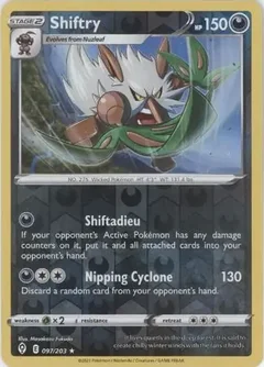 Shiftry Reverse Holo 097