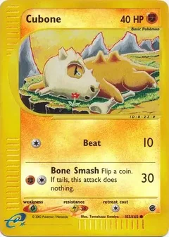 Cubone Reverse Holo 103