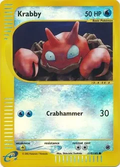 Krabby Reverse Holo 115