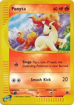Ponyta Reverse Holo 126